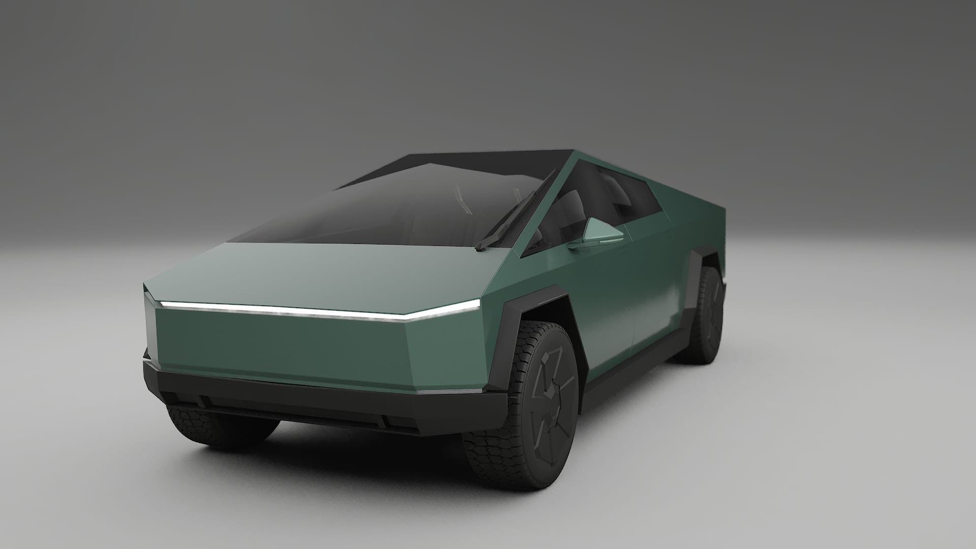 Tesla Cybertruck TPU Paint Protection Film | EVERGREEN Color Change PPF Full Pre-Cut Kit