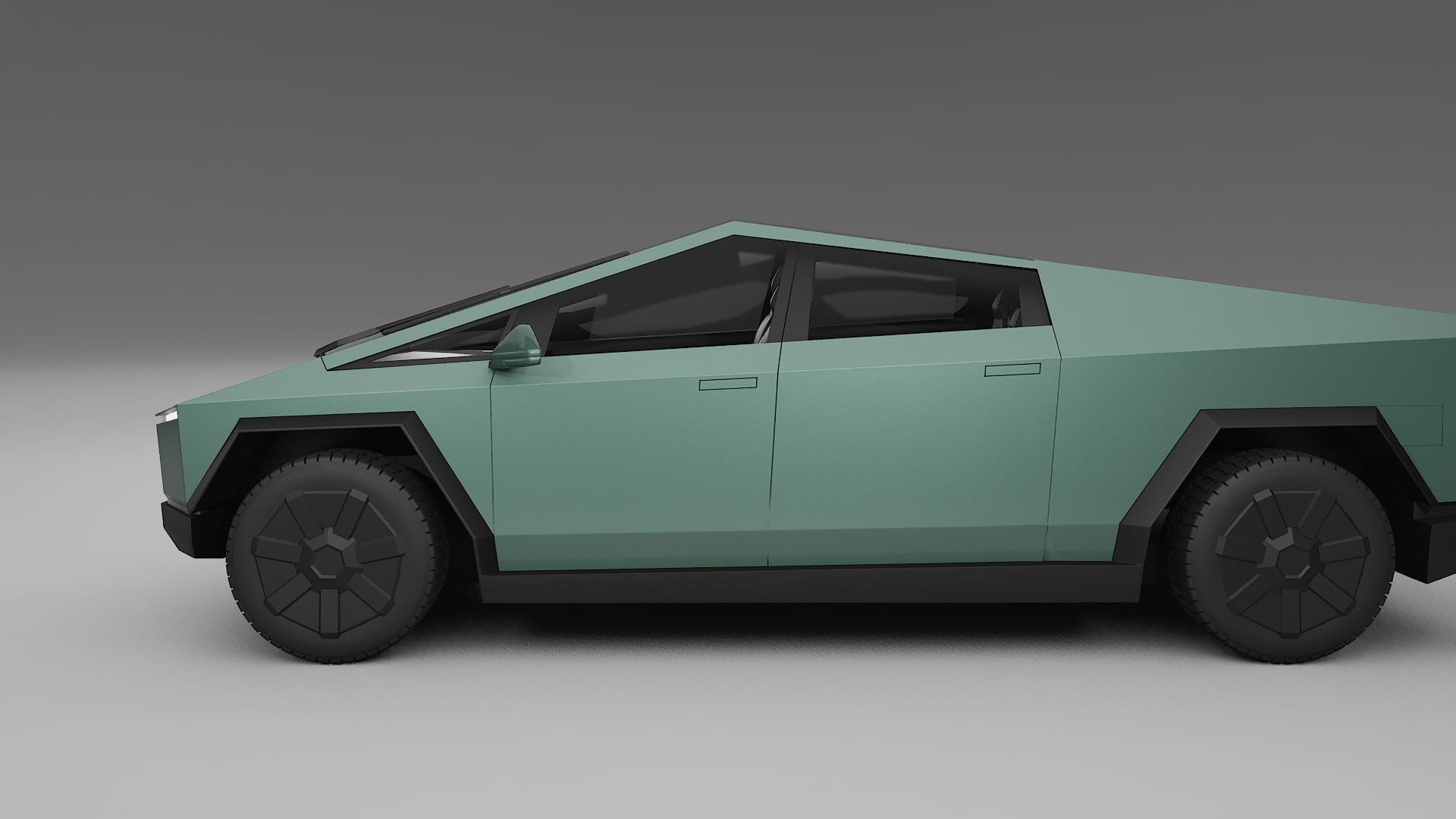 Tesla Cybertruck TPU Paint Protection Film | EVERGREEN Color Change PPF Full Pre-Cut Kit