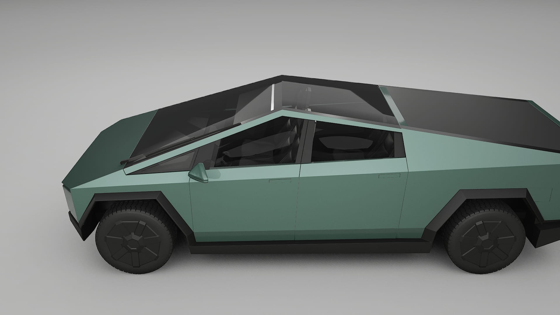 Tesla Cybertruck TPU Paint Protection Film | EVERGREEN Color Change PPF Full Pre-Cut Kit