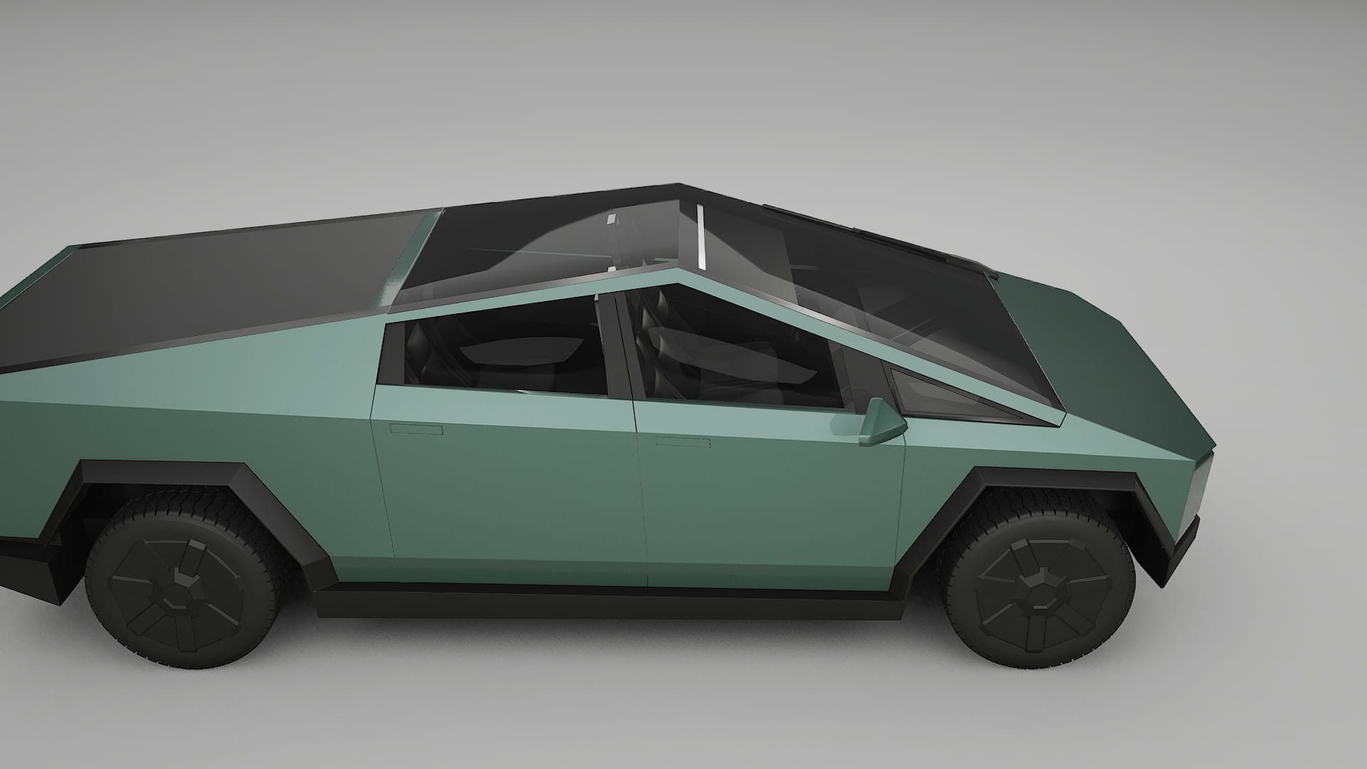 Tesla Cybertruck TPU Paint Protection Film | EVERGREEN Color Change PPF Full Pre-Cut Kit