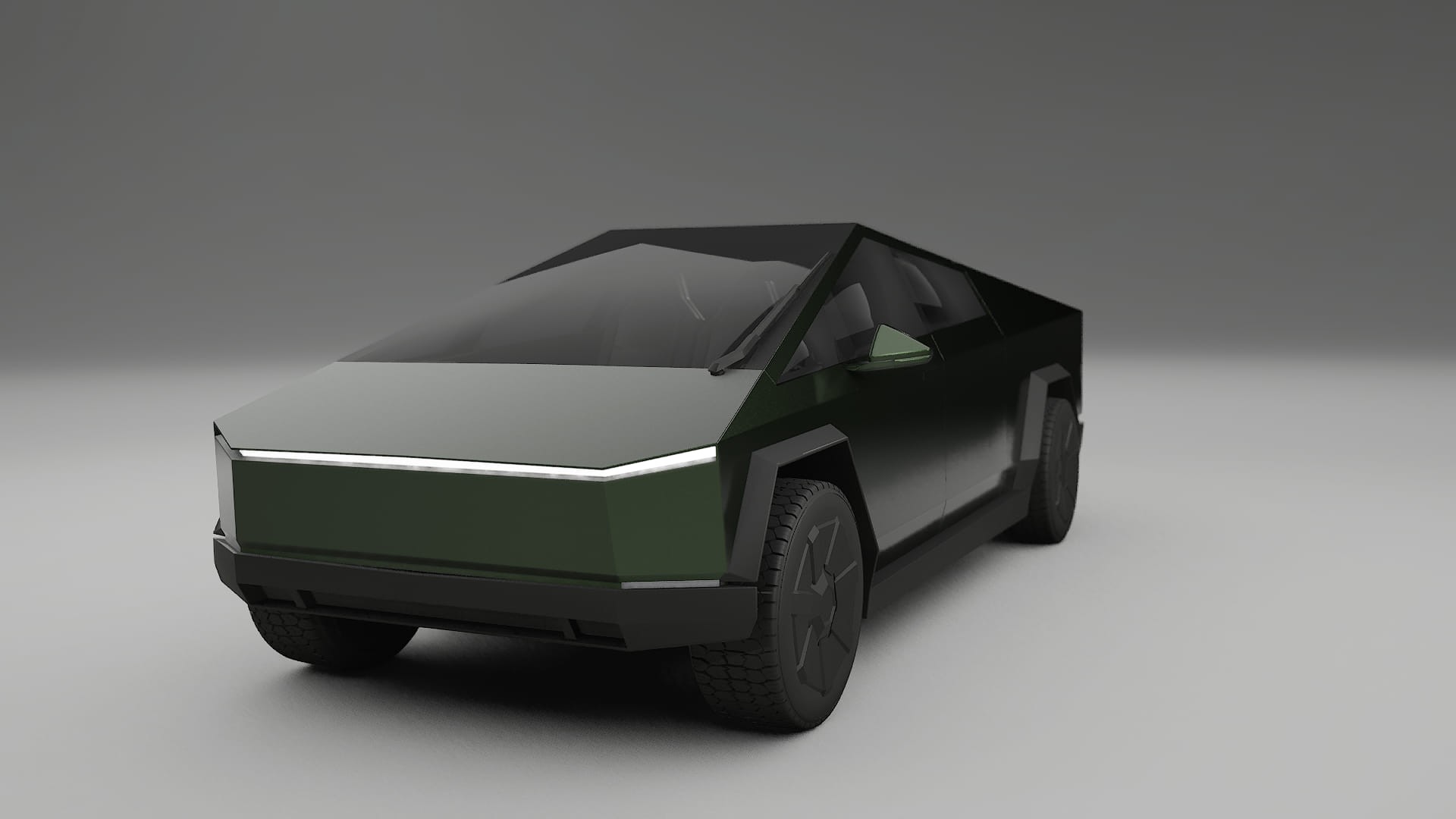 Tesla Cybertruck TPU Paint Protection Film | LAGOON Color Change PPF Full Pre-Cut Kit