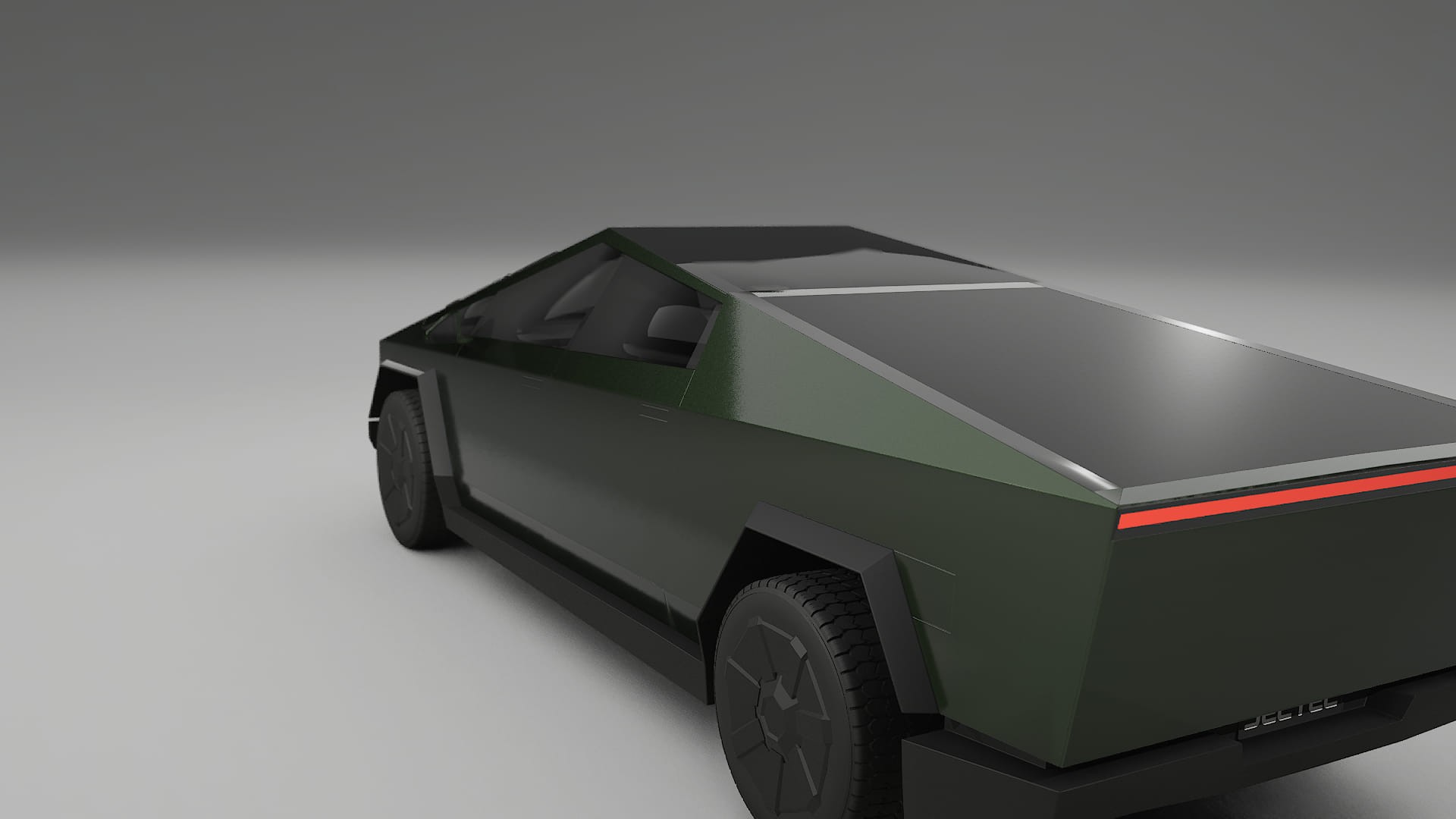 Tesla Cybertruck TPU Paint Protection Film | LAGOON Color Change PPF Full Pre-Cut Kit