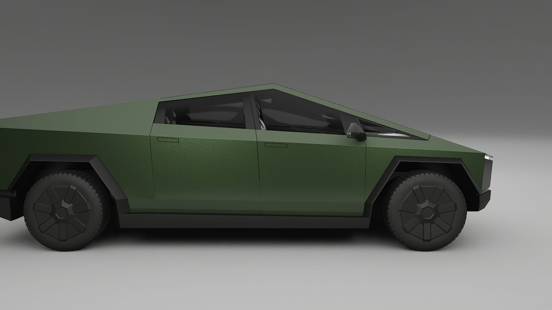 Tesla Cybertruck TPU Paint Protection Film | LAGOON Color Change PPF Full Pre-Cut Kit