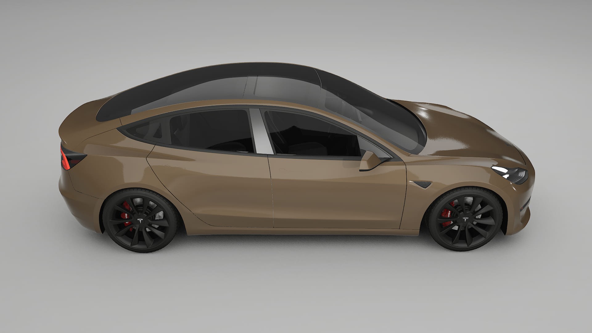 Tesla Model3 TPU Paint Protection Film | SAHARA Color Change PPF Full Pre-Cut Kit