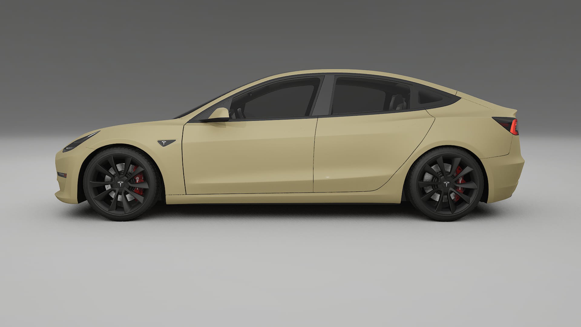 Tesla Model3 TPU Paint Protection Film | SAND Color Change PPF Full Pre-Cut Kit