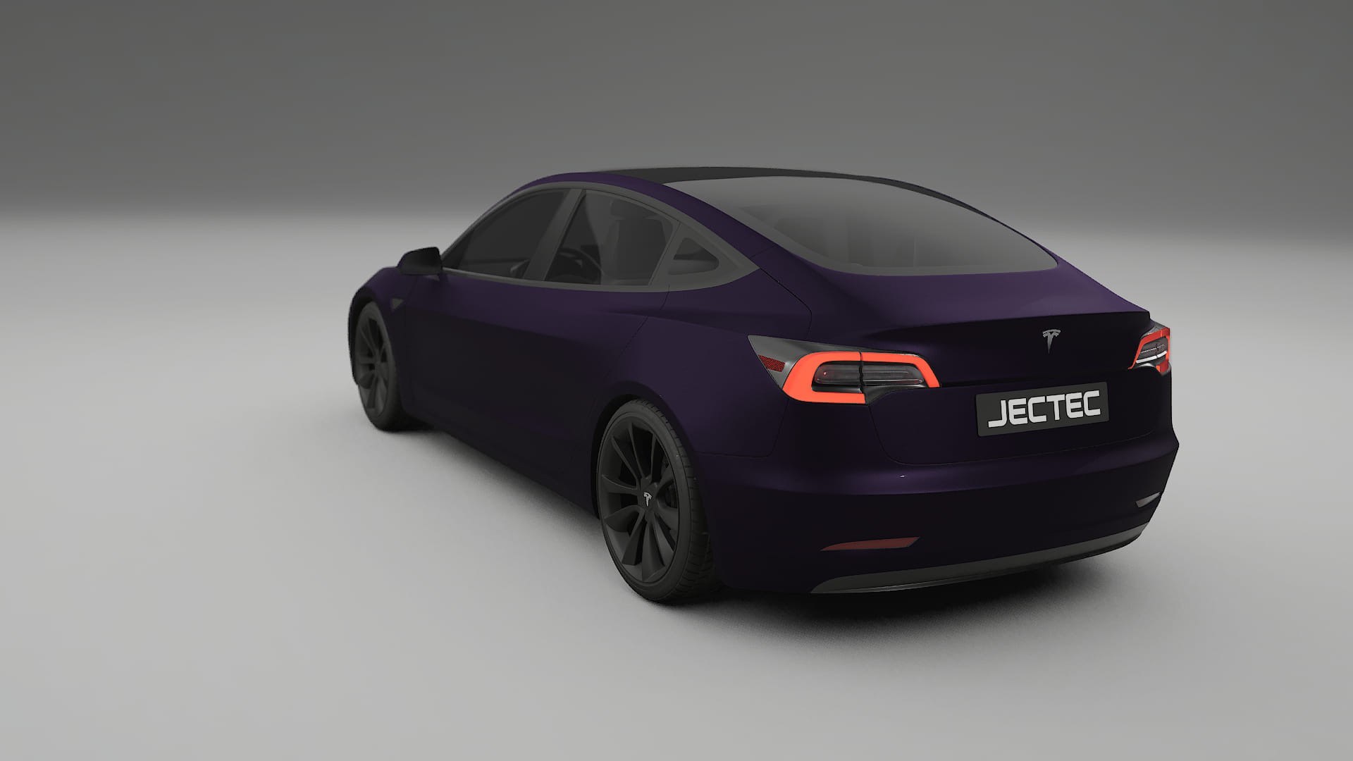 Tesla Model3 TPU Paint Protection Film | VIOLET Color Change PPF Full Pre-Cut Kit