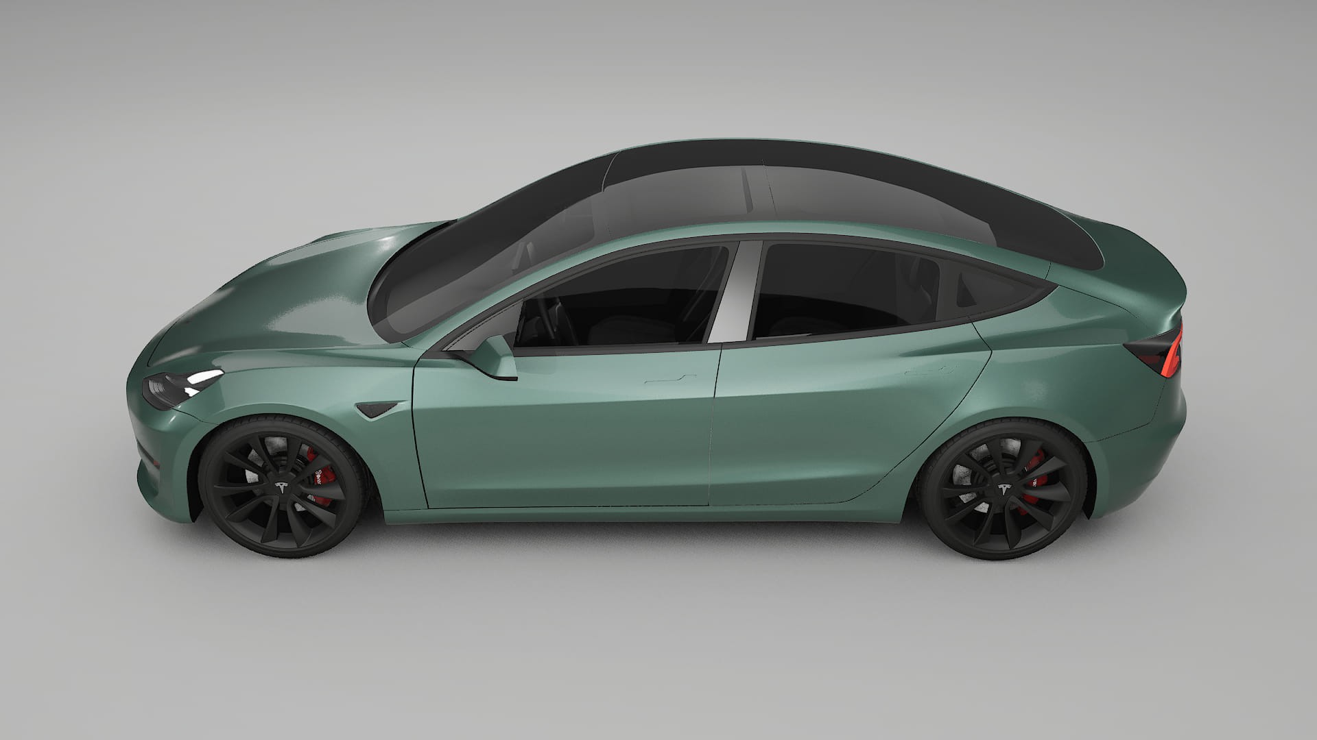 Tesla Model3 TPU Paint Protection Film | EVERGREEN Color Change PPF Full Pre-Cut Kit