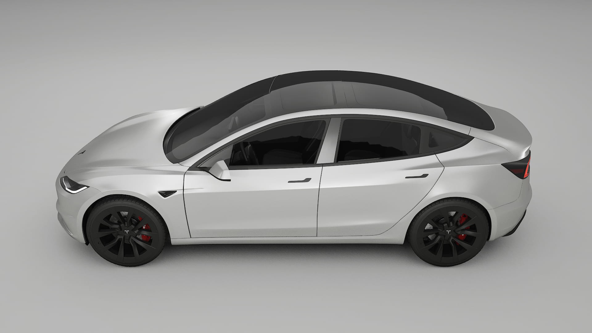 Tesla Model3 Highland TPU Paint Protection Film | OPAL Color Change PPF Full Pre-Cut Kit