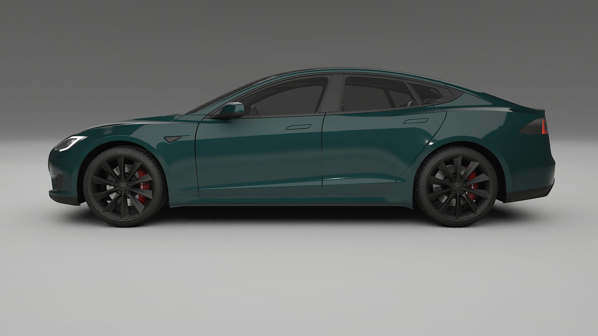 Tesla Model-S TPU Paint Protection Film | INFERNO Color Change PPF Full Pre-Cut Kit