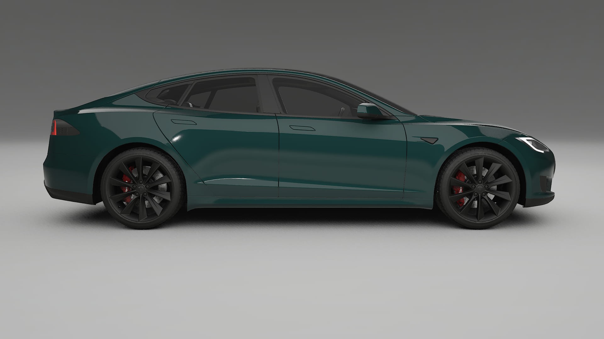 Tesla Model-S TPU Paint Protection Film | INFERNO Color Change PPF Full Pre-Cut Kit