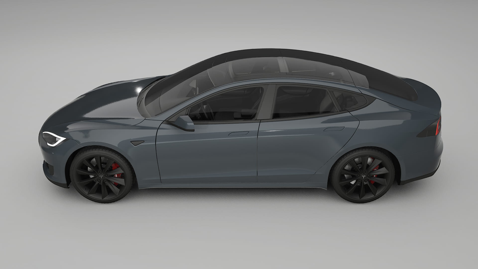 Tesla Model-S TPU Paint Protection Film | GRANITE Color Change PPF Full Pre-Cut Kit