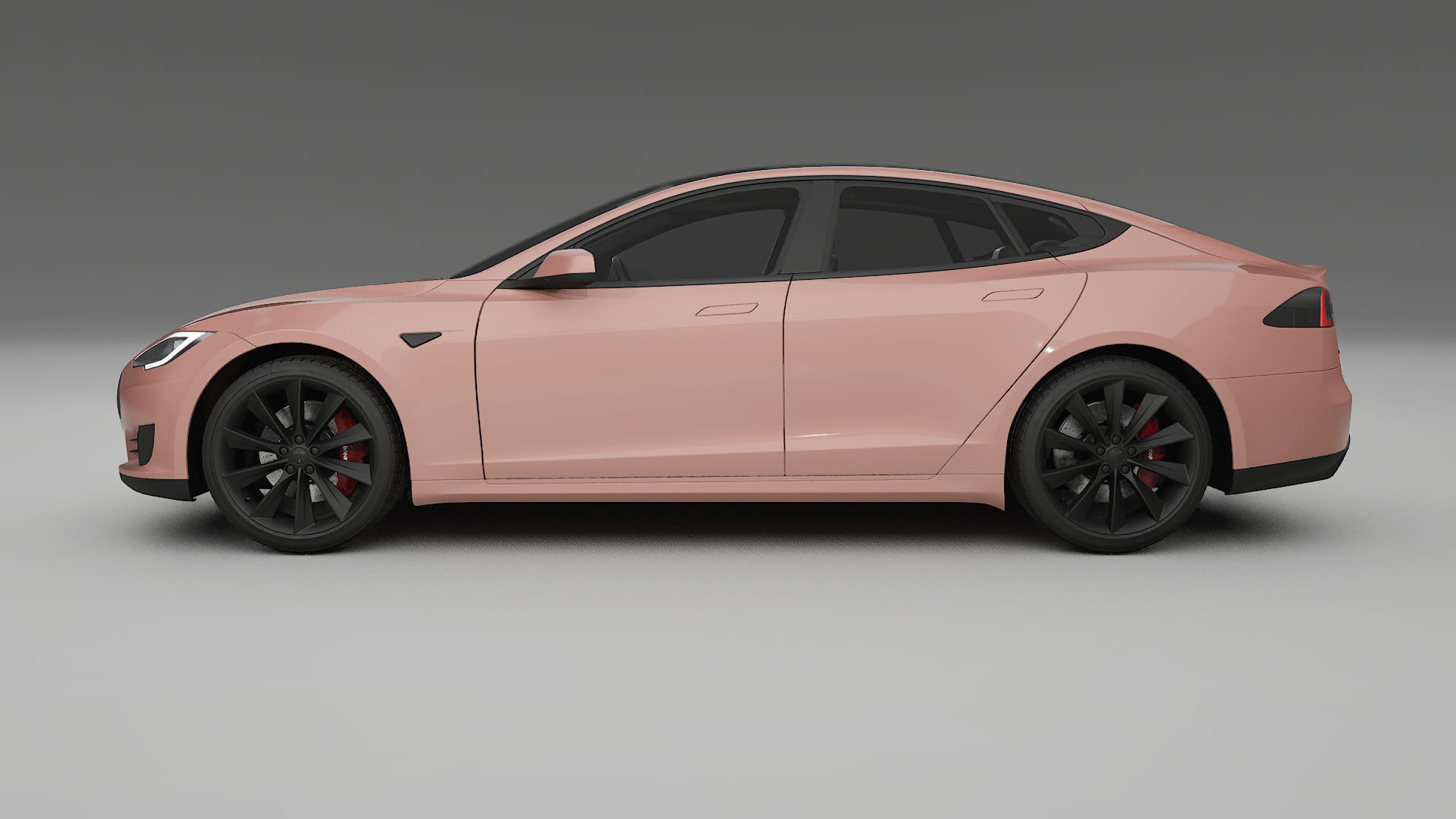 Tesla Model-S TPU Paint Protection Film | BLUSH Color Change PPF Full Pre-Cut Kit