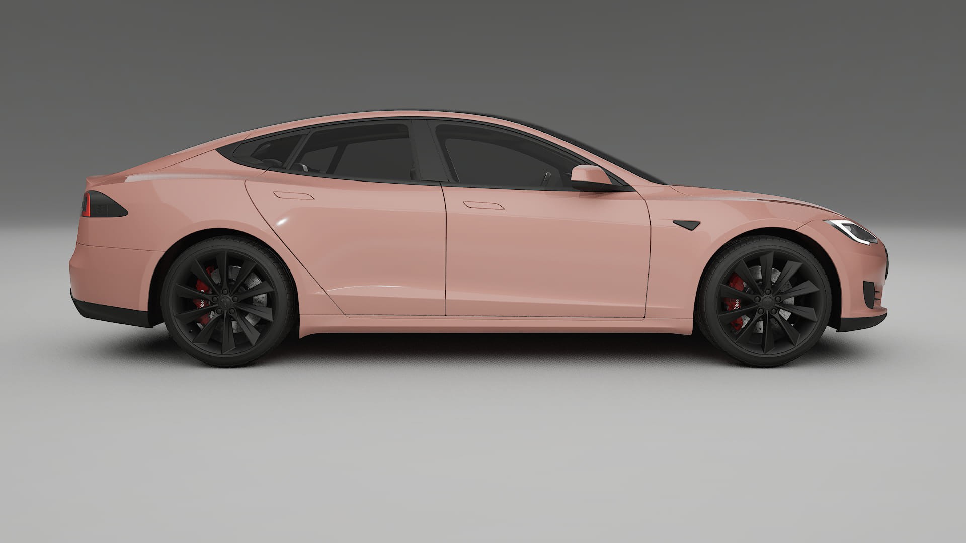 Tesla Model-S TPU Paint Protection Film | BLUSH Color Change PPF Full Pre-Cut Kit
