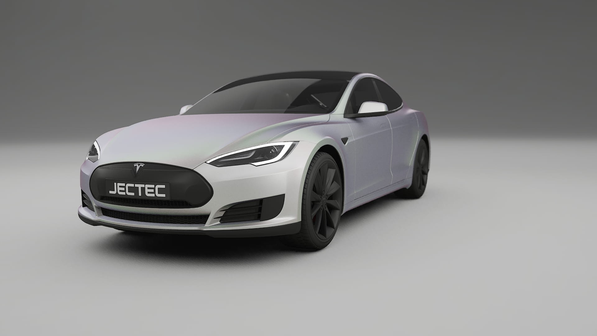 Tesla Model-S TPU Paint Protection Film | NEBULA Color Change PPF Full Pre-Cut Kit