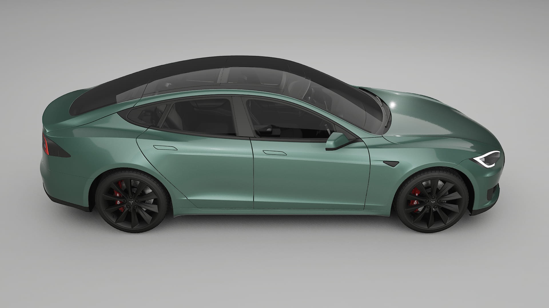 Tesla Model-S TPU Paint Protection Film | EVERGREEN Color Change PPF Full Pre-Cut Kit