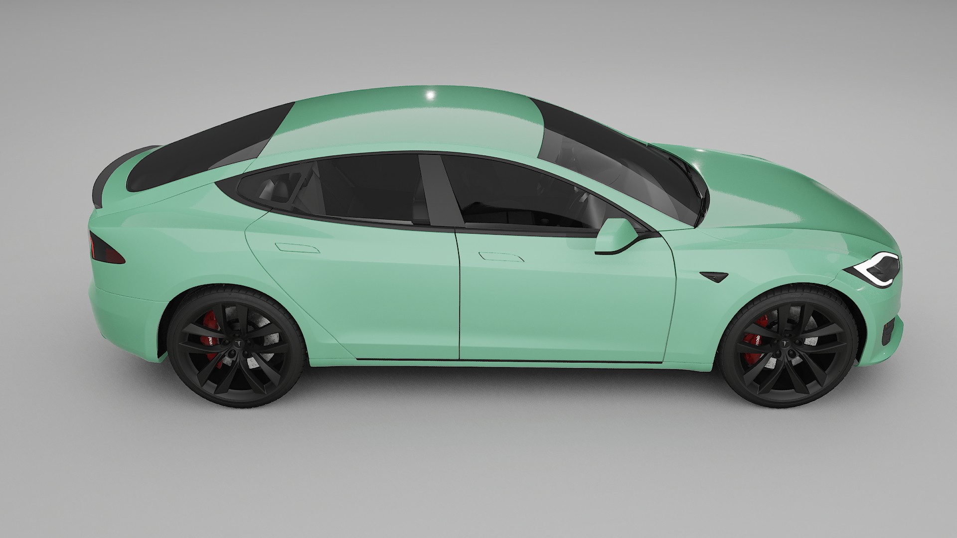 Tesla Model-S Refresh TPU Paint Protection Film | DUSTY Color Change PPF Full Pre-Cut Kit