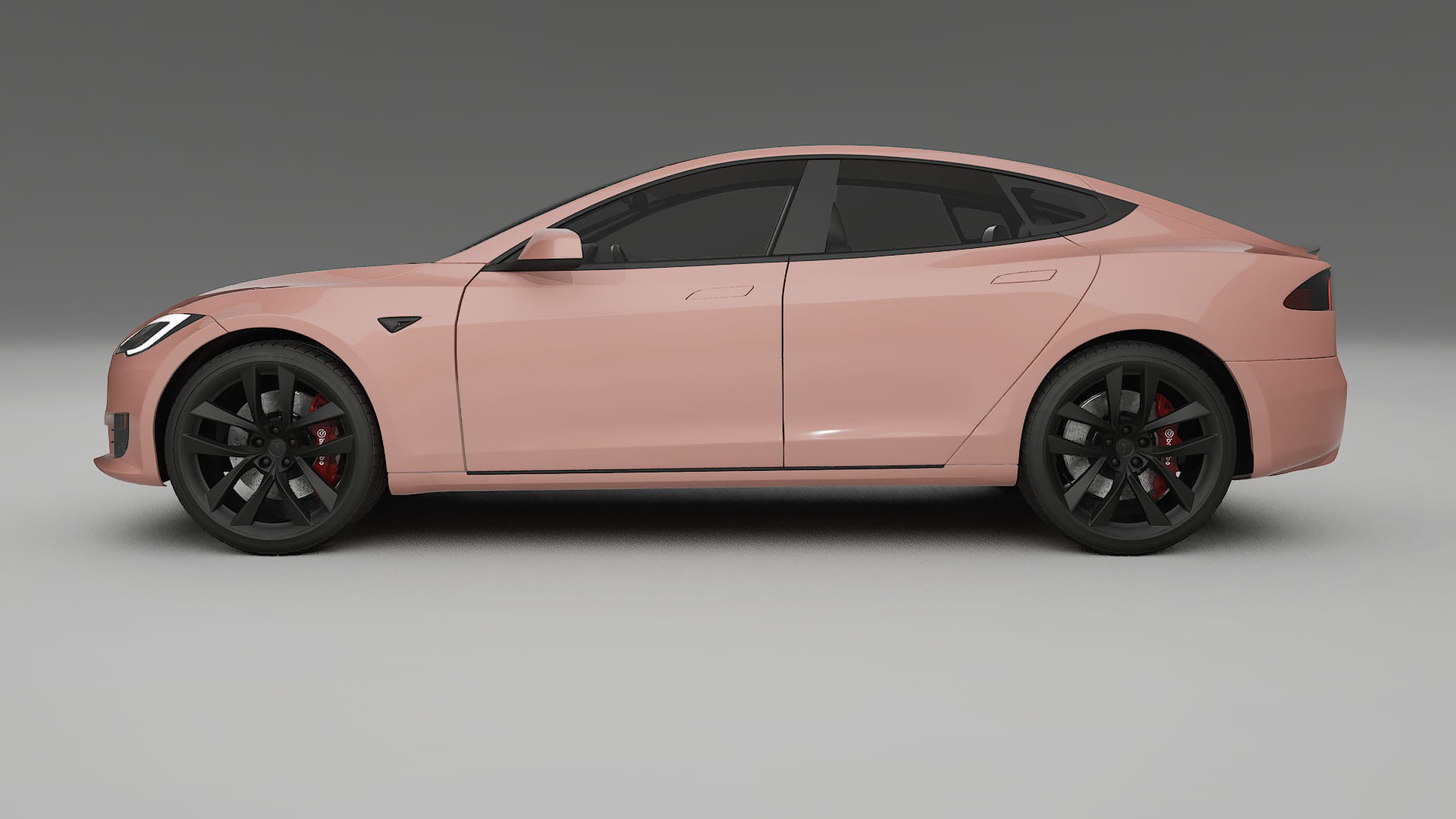 Tesla Model-S Refresh TPU Paint Protection Film | BLUSH Color Change PPF Full Pre-Cut Kit