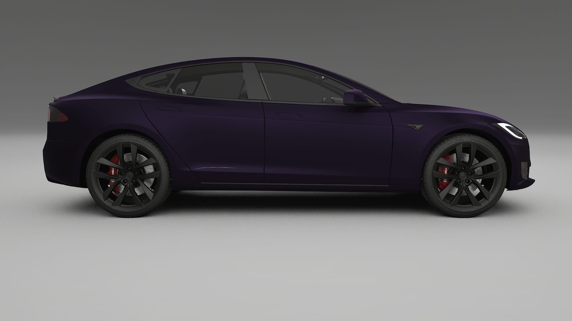 Tesla Model-S Refresh TPU Paint Protection Film | VIOLET Color Change PPF Full Pre-Cut Kit