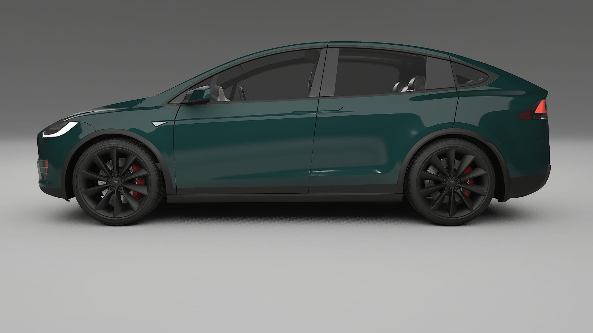 Tesla Model-X TPU Paint Protection Film | INFERNO Color Change PPF Full Pre-Cut Kit