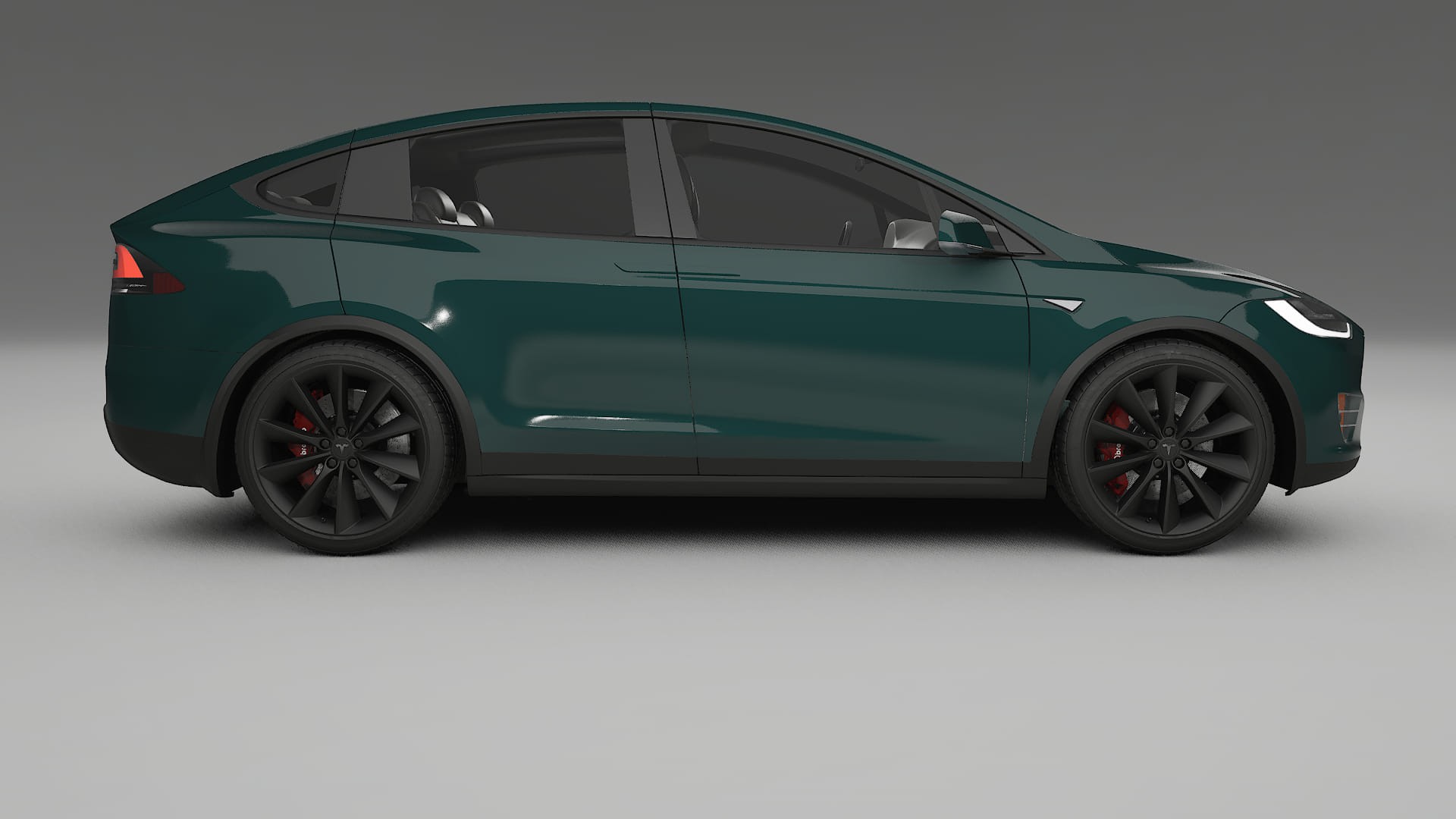 Tesla Model-X TPU Paint Protection Film | INFERNO Color Change PPF Full Pre-Cut Kit