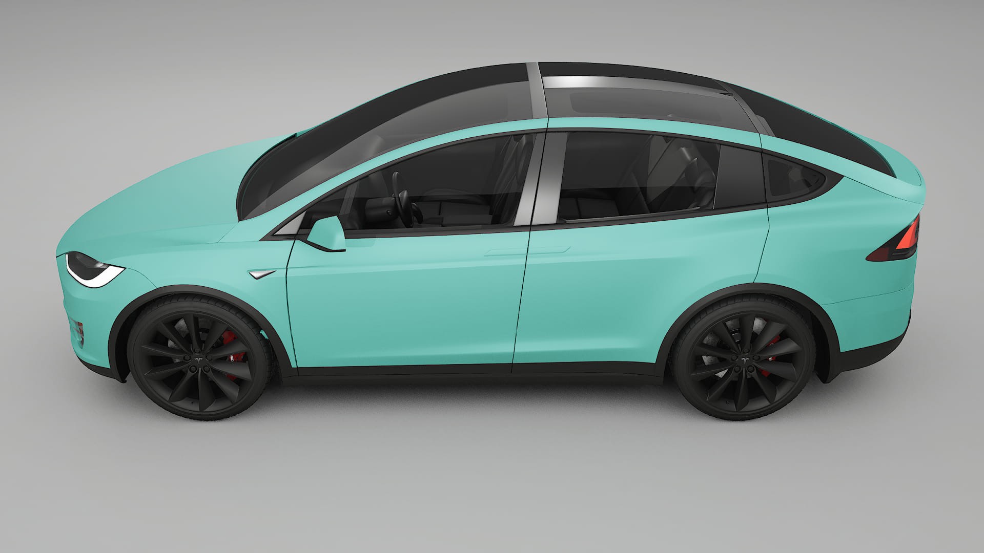 Tesla Model-X TPU Paint Protection Film | FROST Color Change PPF Full Pre-Cut Kit