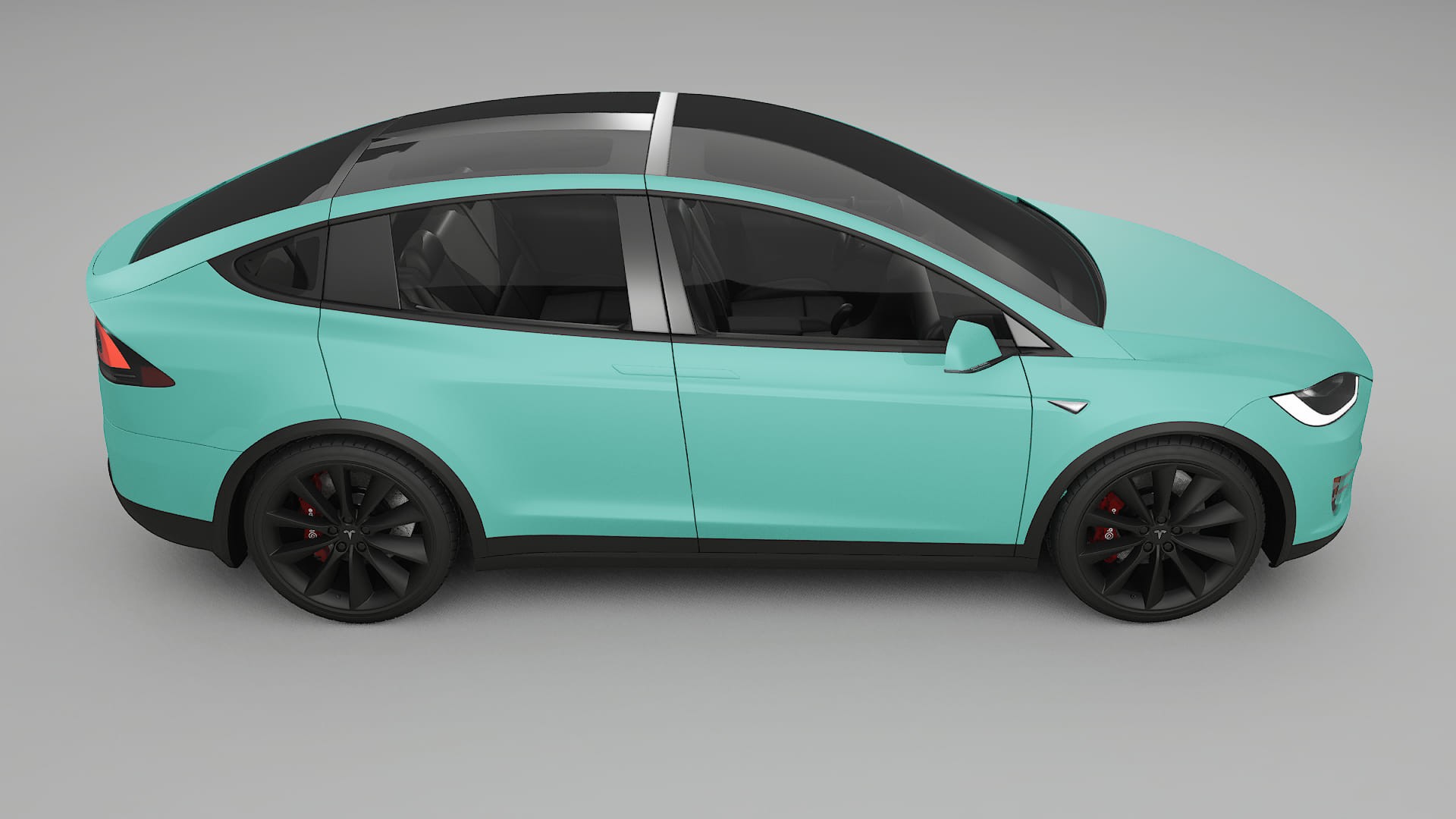 Tesla Model-X TPU Paint Protection Film | FROST Color Change PPF Full Pre-Cut Kit