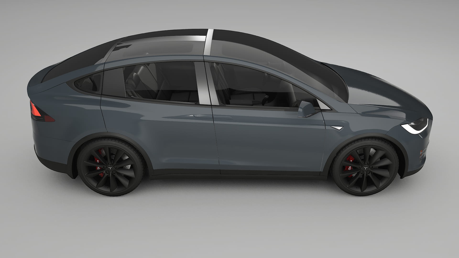 Tesla Model-X TPU Paint Protection Film | GRANITE Color Change PPF Full Pre-Cut Kit