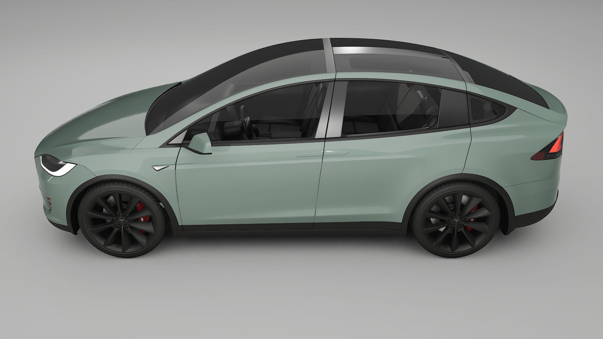 Tesla Model-X TPU Paint Protection Film | CINDER Color Change PPF Full Pre-Cut Kit