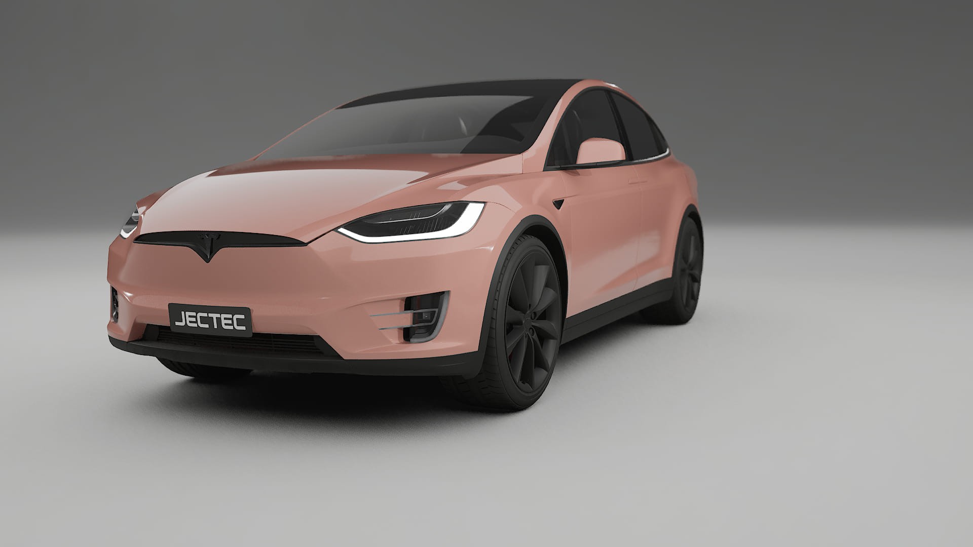 Tesla Model-X TPU Paint Protection Film | BLUSH Color Change PPF Full Pre-Cut Kit
