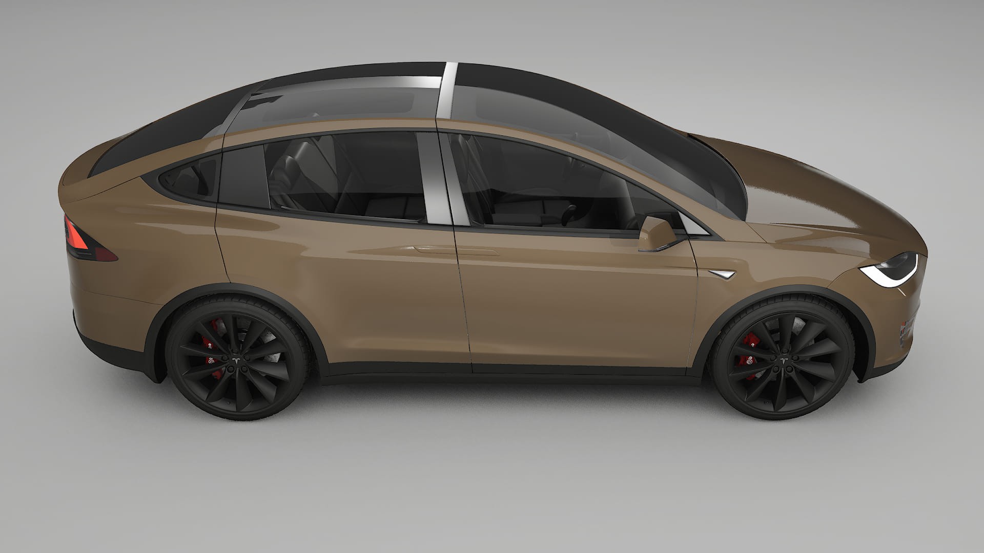 Tesla Model-X TPU Paint Protection Film | SAHARA Color Change PPF Full Pre-Cut Kit