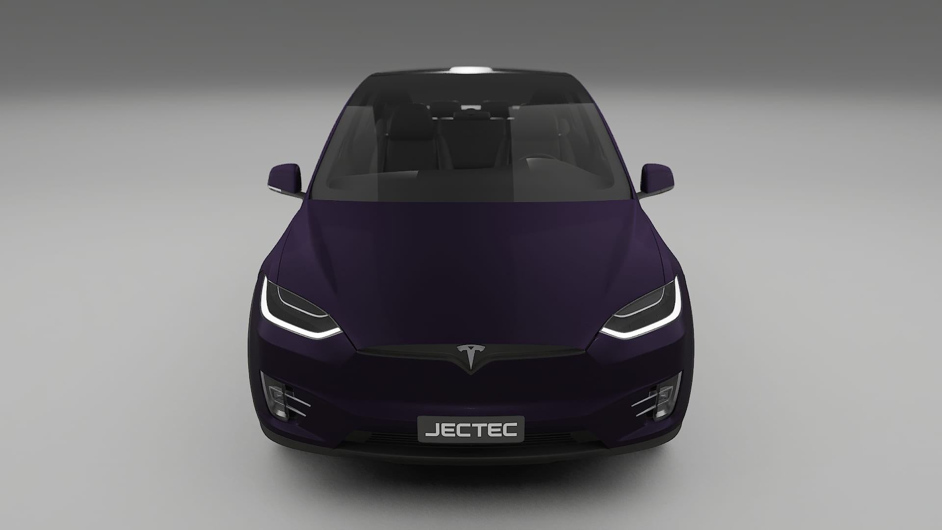 Tesla Model-X TPU Paint Protection Film | VIOLET Color Change PPF Full Pre-Cut Kit