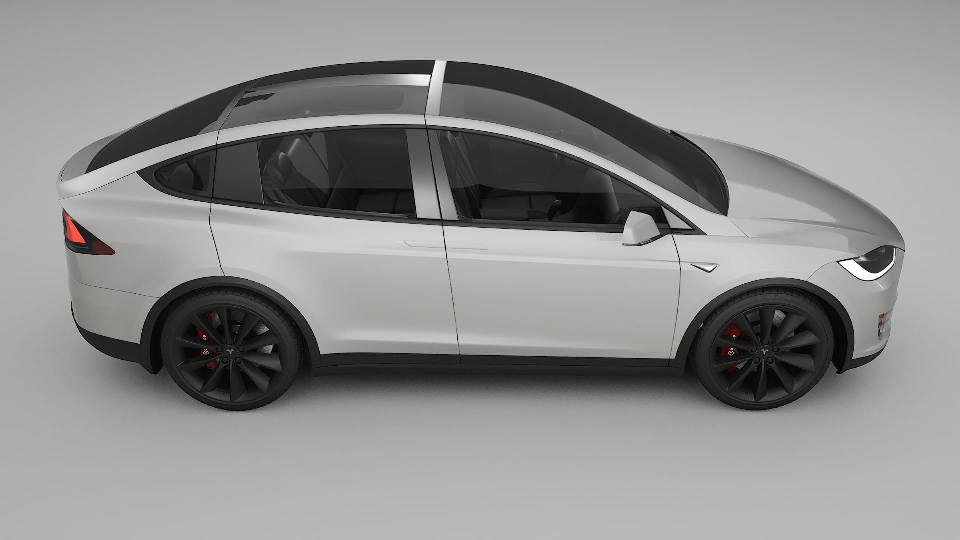 Tesla Model-X TPU Paint Protection Film | PEARL Color Change PPF Full Pre-Cut Kit