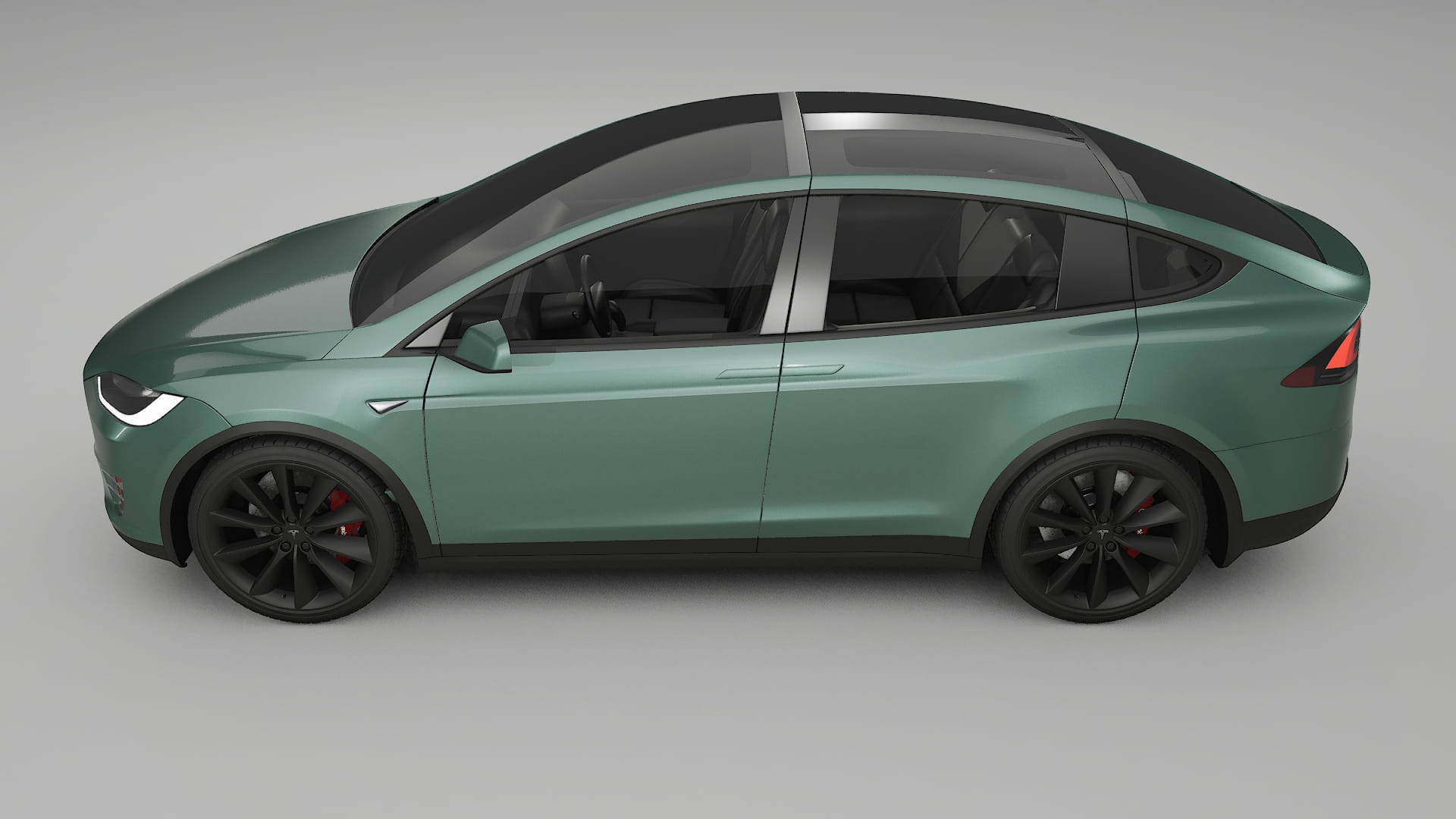 Tesla Model-X TPU Paint Protection Film | EVERGREEN Color Change PPF Full Pre-Cut Kit