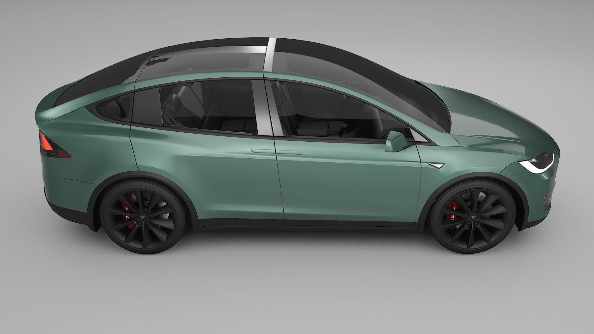 Tesla Model-X TPU Paint Protection Film | EVERGREEN Color Change PPF Full Pre-Cut Kit