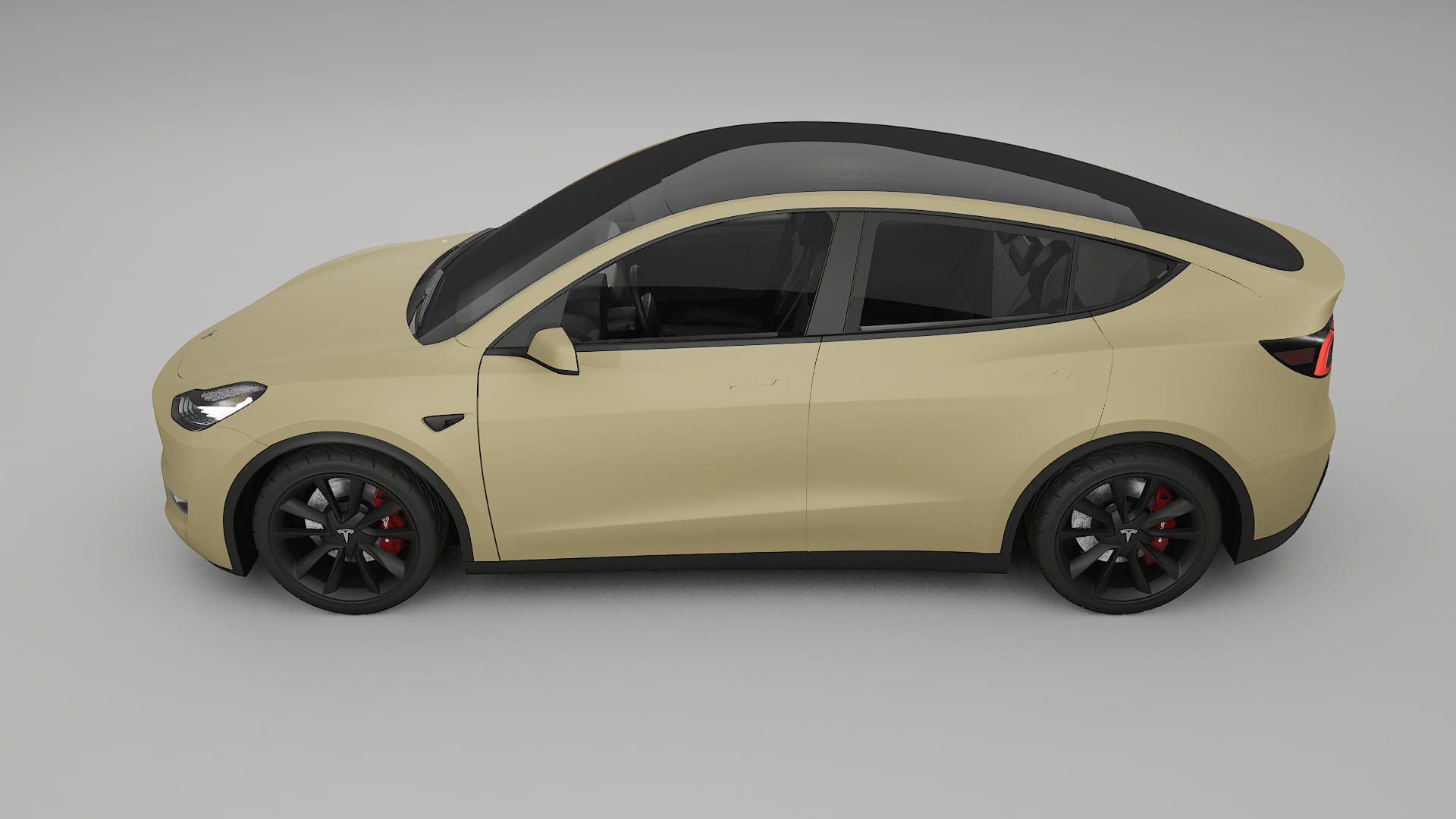 Tesla Model-Y TPU Paint Protection Film | SAND Color Change PPF Full Pre-Cut Kit