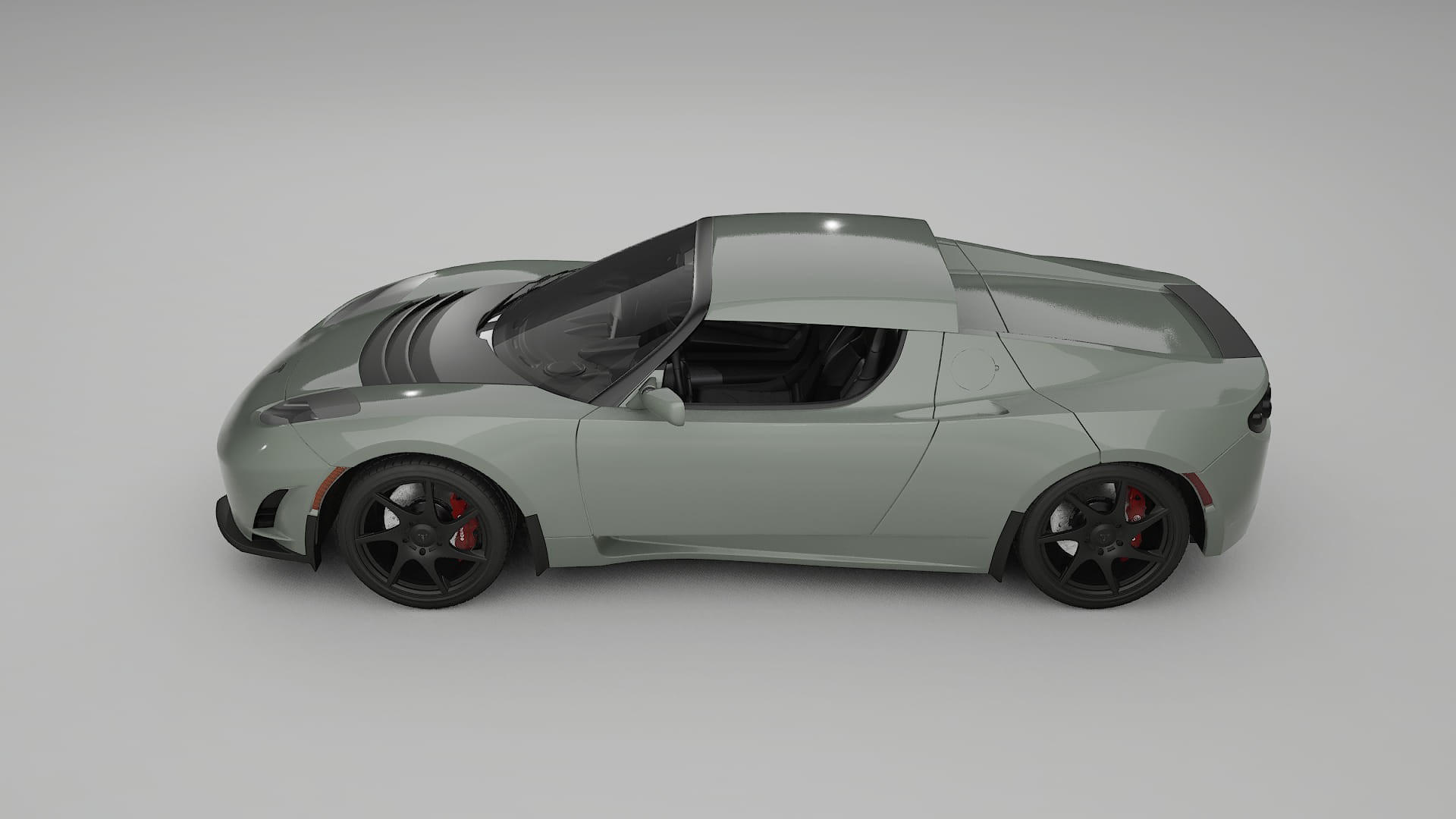 Tesla Roadster 2.5 TPU Paint Protection Film | SLATE Color Change PPF Full Pre-Cut Kit