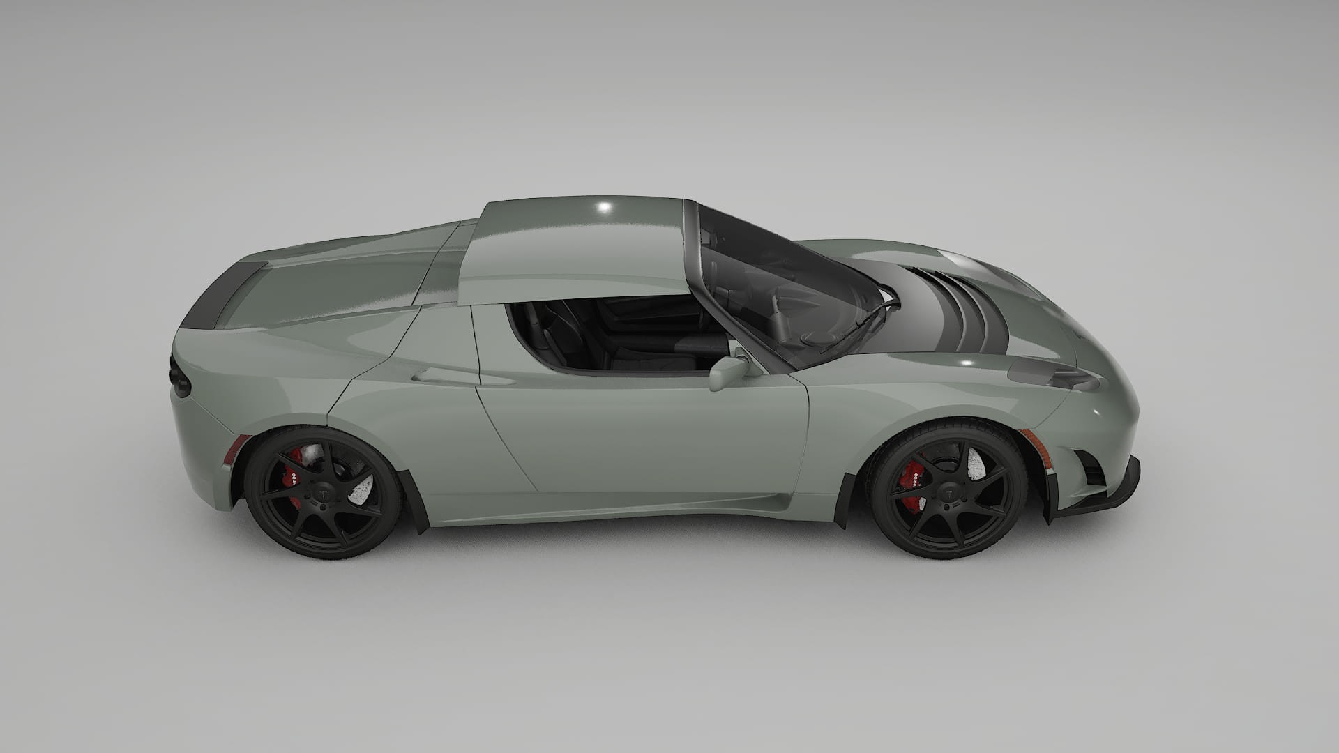 Tesla Roadster 2.5 TPU Paint Protection Film | SLATE Color Change PPF Full Pre-Cut Kit