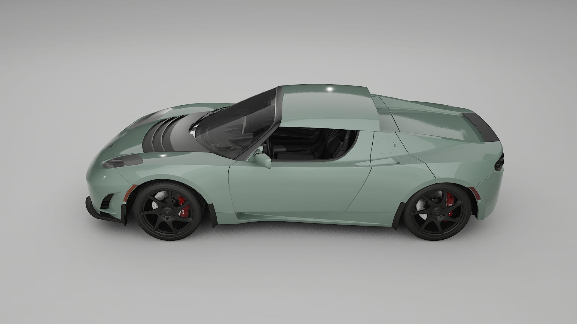 Tesla Roadster 2.5 TPU Paint Protection Film | CINDER Color Change PPF Full Pre-Cut Kit