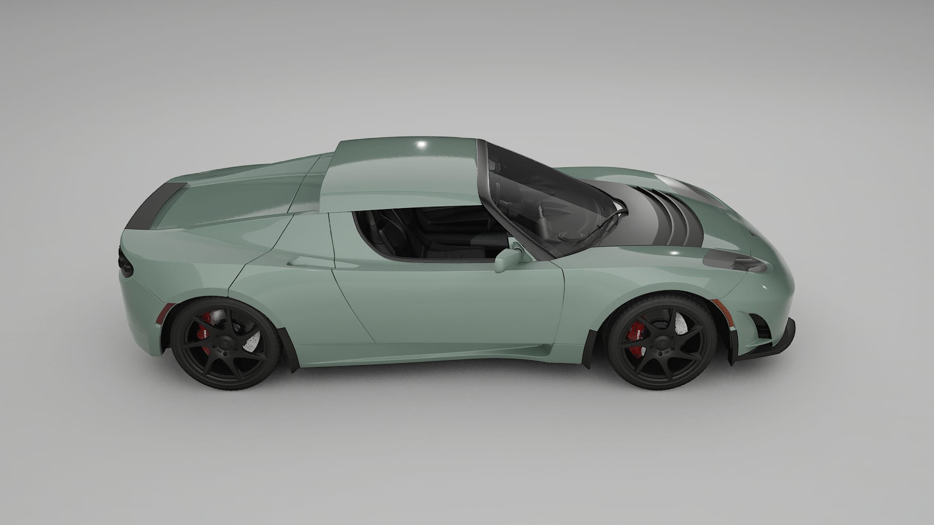 Tesla Roadster 2.5 TPU Paint Protection Film | CINDER Color Change PPF Full Pre-Cut Kit