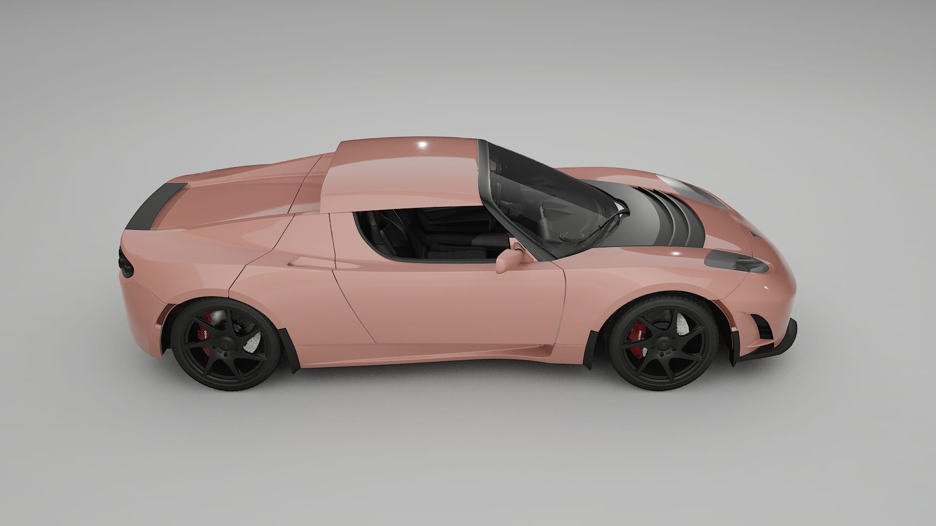 Tesla Roadster 2.5 TPU Paint Protection Film | BLUSH Color Change PPF Full Pre-Cut Kit