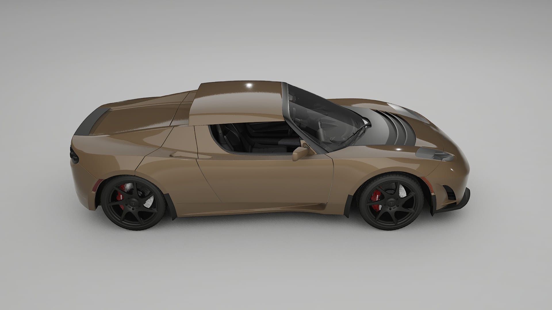 Tesla Roadster 2.5 TPU Paint Protection Film | SAHARA Color Change PPF Full Pre-Cut Kit