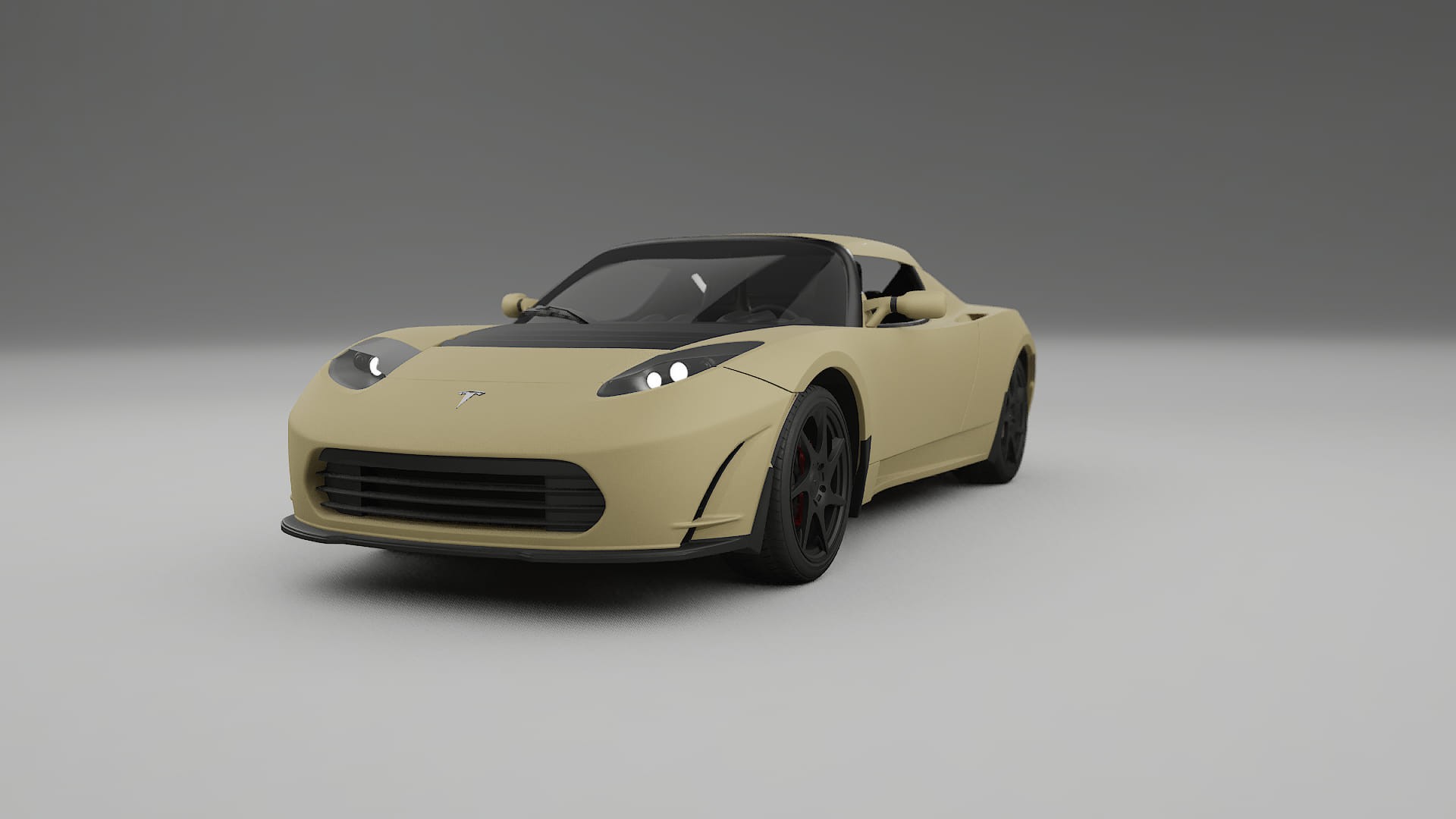 Tesla Roadster 2.5 TPU Paint Protection Film | SAND Color Change PPF Full Pre-Cut Kit