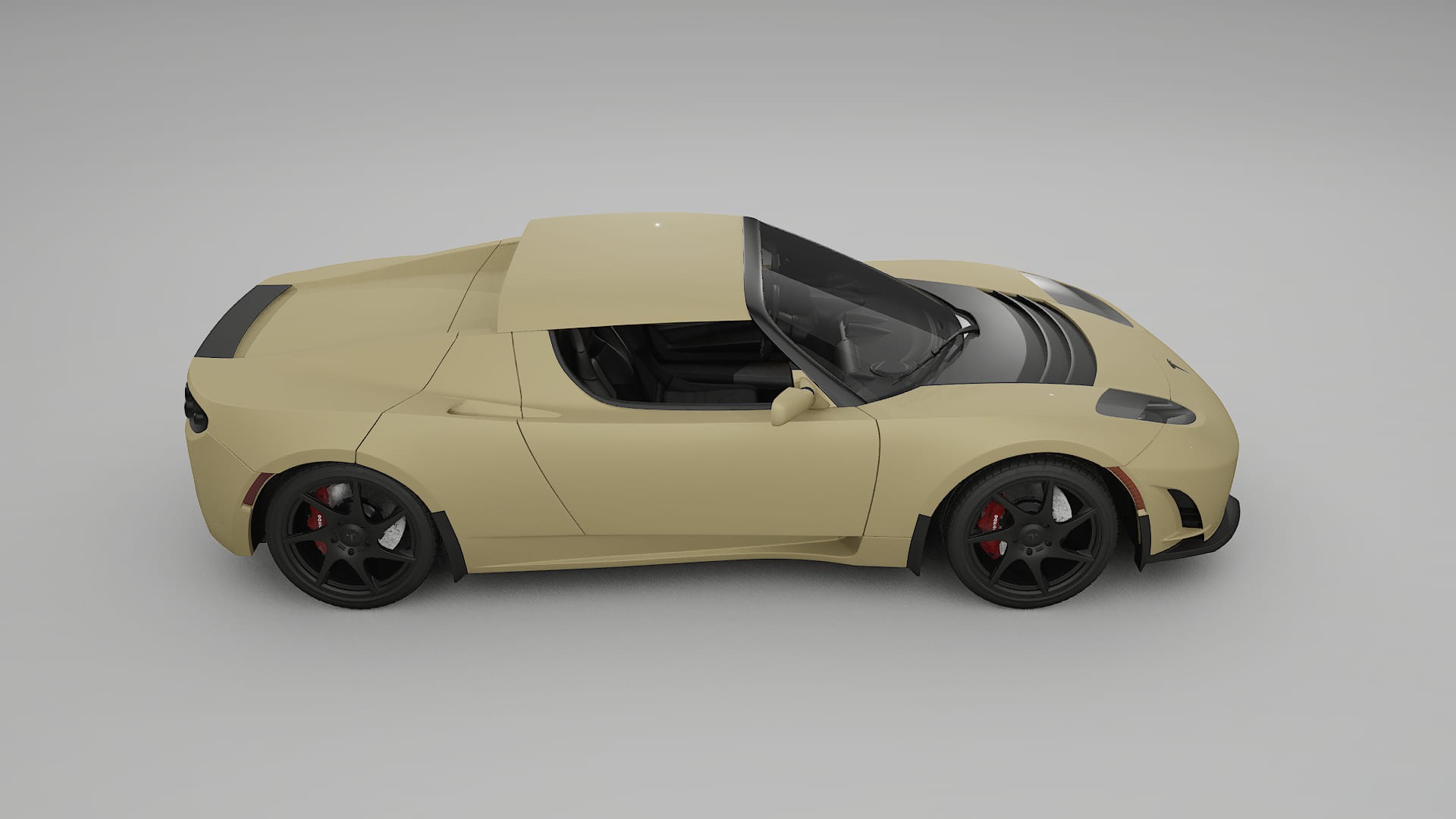 Tesla Roadster 2.5 TPU Paint Protection Film | SAND Color Change PPF Full Pre-Cut Kit