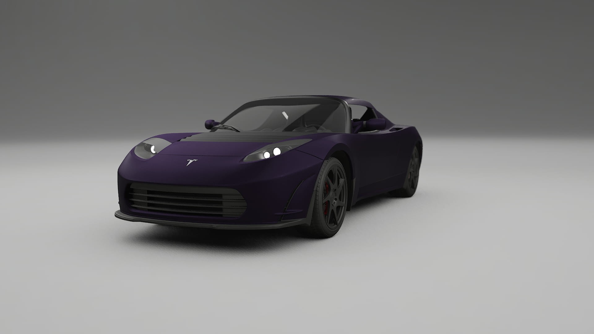 Tesla Roadster 2.5 TPU Paint Protection Film | VIOLET Color Change PPF Full Pre-Cut Kit