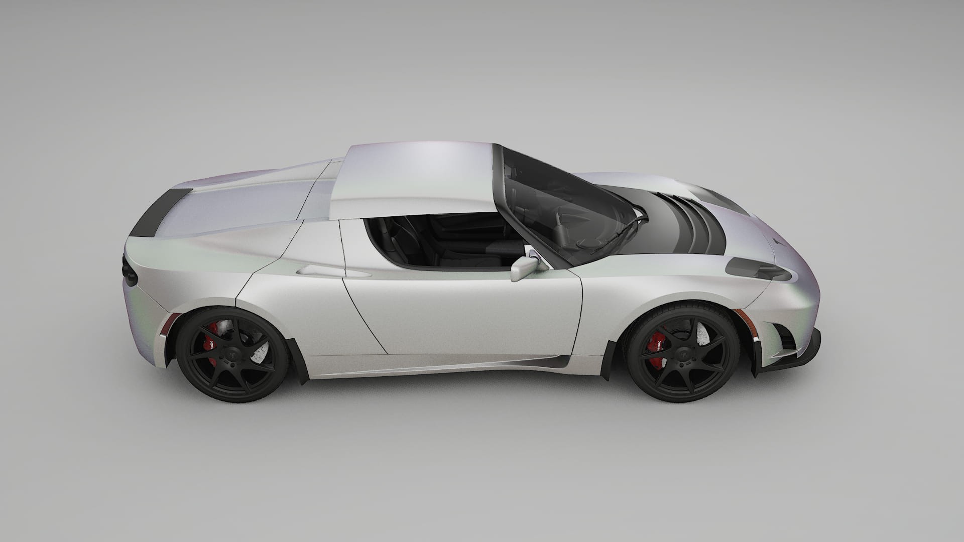 Tesla Roadster 2.5 TPU Paint Protection Film | NEBULA Color Change PPF Full Pre-Cut Kit