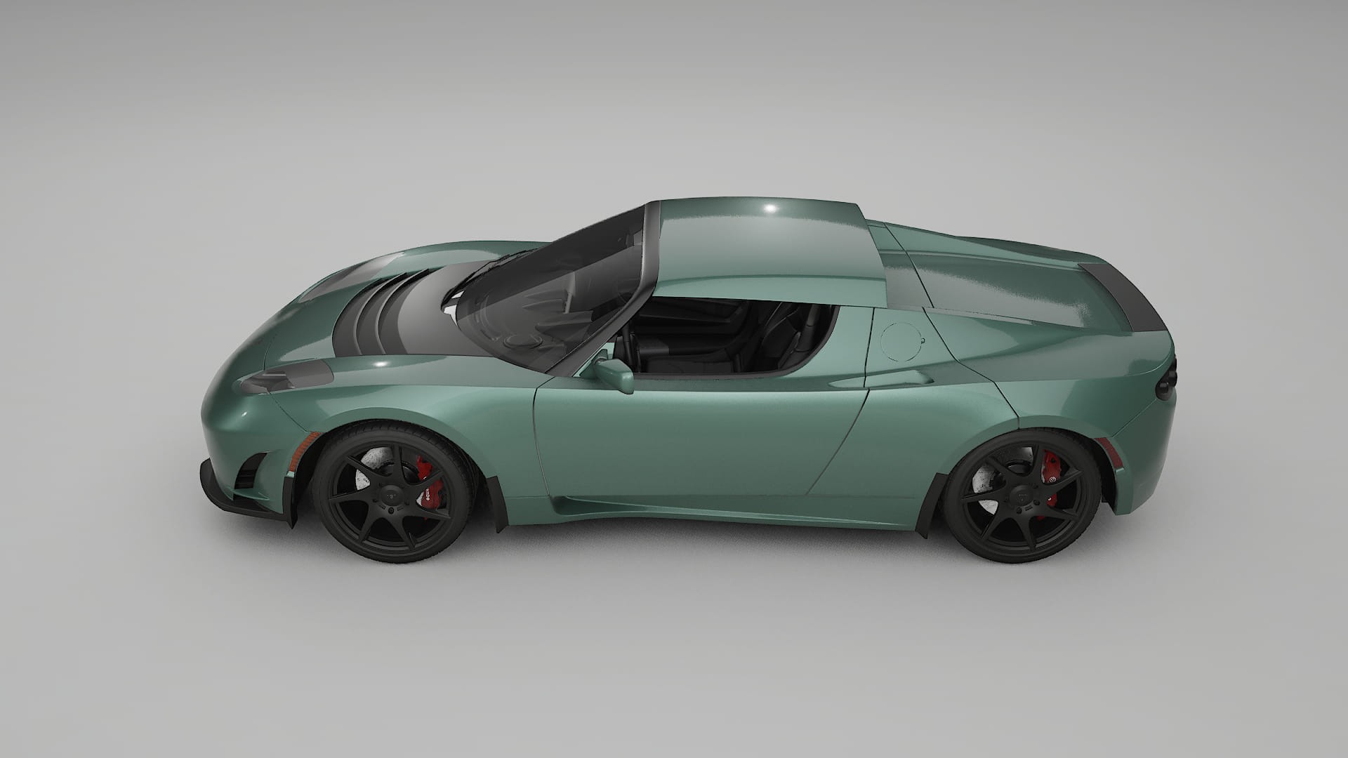 Tesla Roadster 2.5 TPU Paint Protection Film | EVERGREEN Color Change PPF Full Pre-Cut Kit