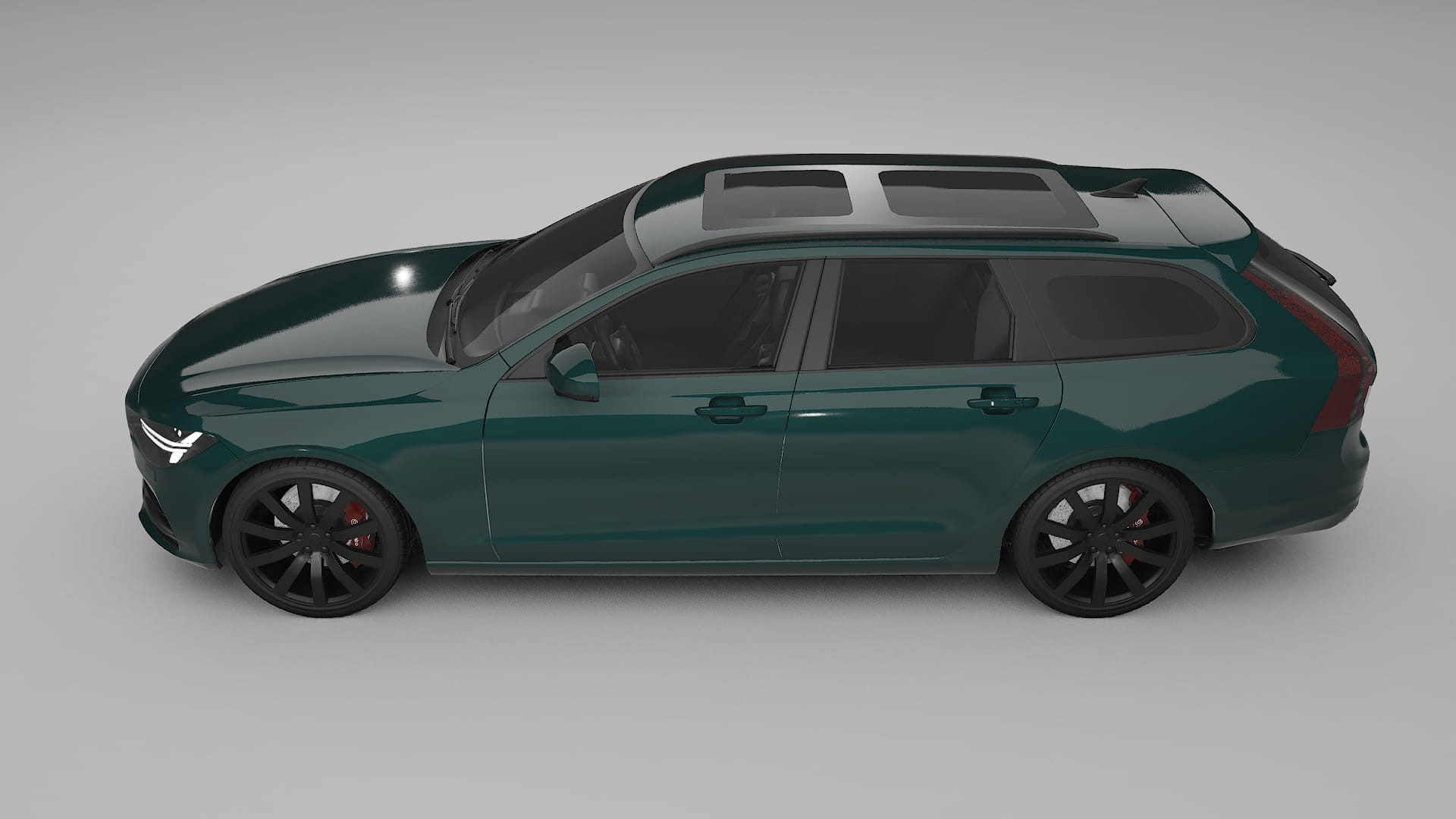 Volvo V90 P5 TPU Paint Protection Film | INFERNO Color Change PPF Full Pre-Cut Kit