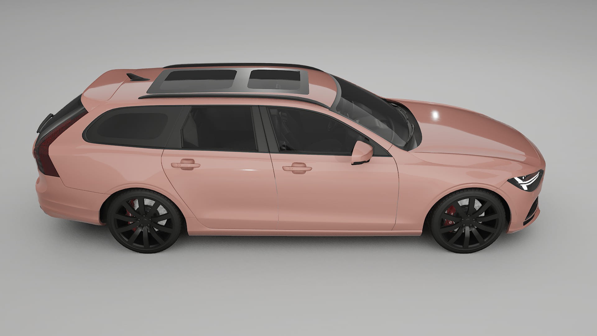 Volvo V90 P5 TPU Paint Protection Film | BLUSH Color Change PPF Full Pre-Cut Kit
