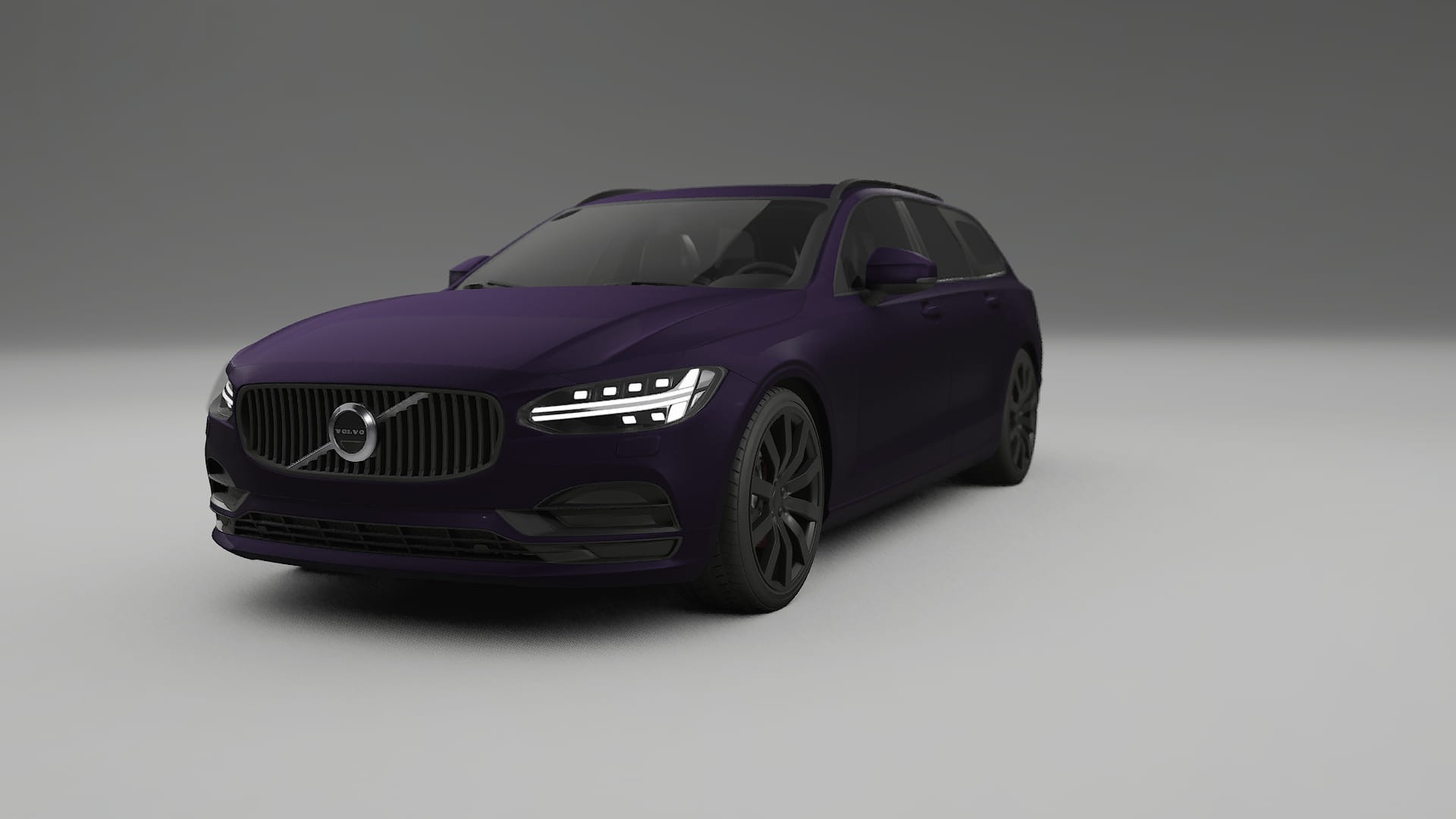 Volvo V90 P5 TPU Paint Protection Film | VIOLET Color Change PPF Full Pre-Cut Kit
