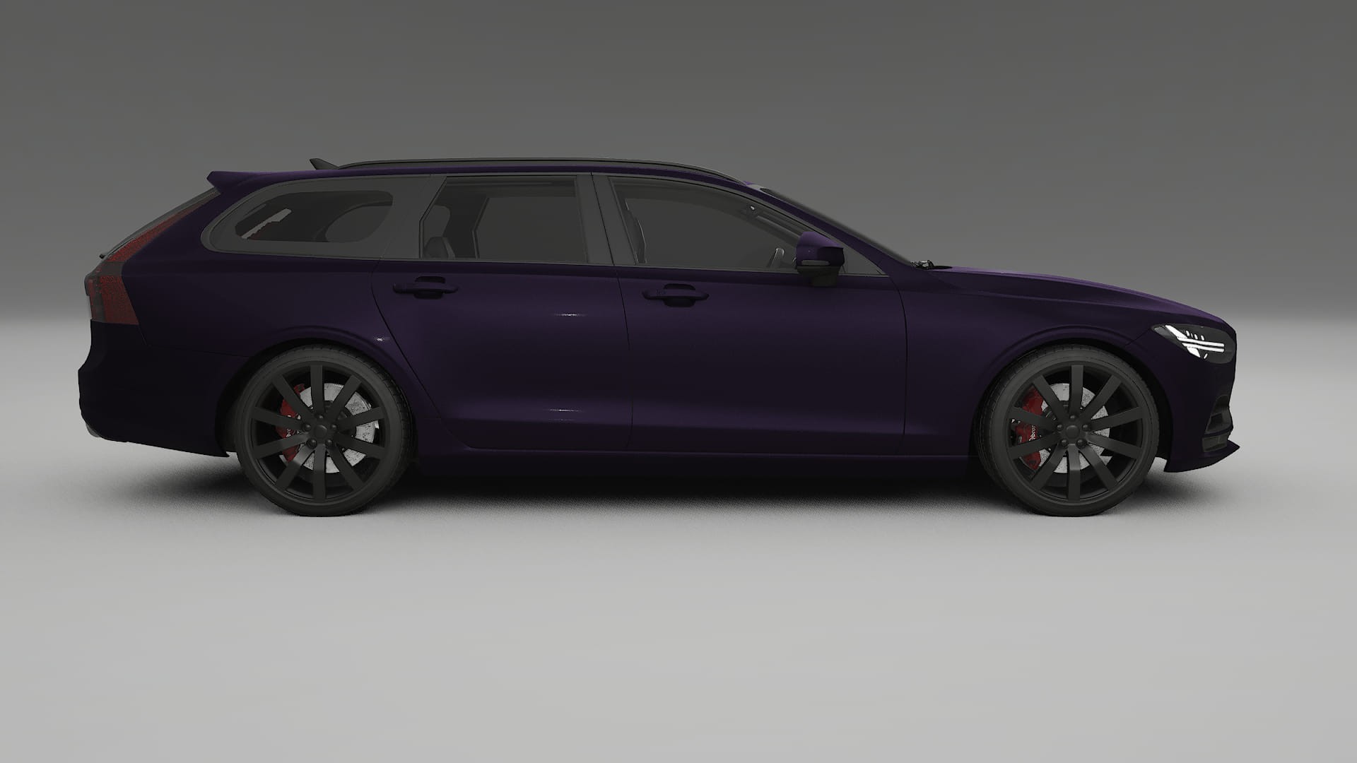 Volvo V90 P5 TPU Paint Protection Film | VIOLET Color Change PPF Full Pre-Cut Kit
